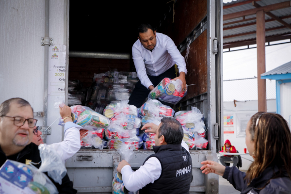 Entrega DIF Tamaulipas dotaciones alimentarias a m&aacute;s de 2,800 migrantes en la frontera del estado