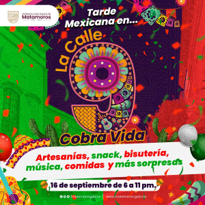 La calle 9 cobra vida