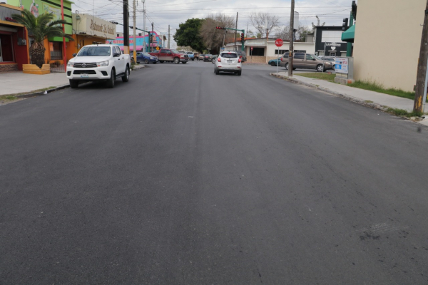 Concluye municipio primera etapa de rehabilitaci&oacute;n de pavimento en la calle 14