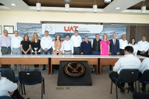 Firma la UAT convenio con el INE y el IETAM
