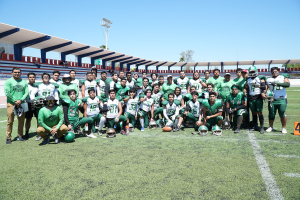 Contin&uacute;a con &eacute;xito futbol americano de la UAT categor&iacute;a intermedia