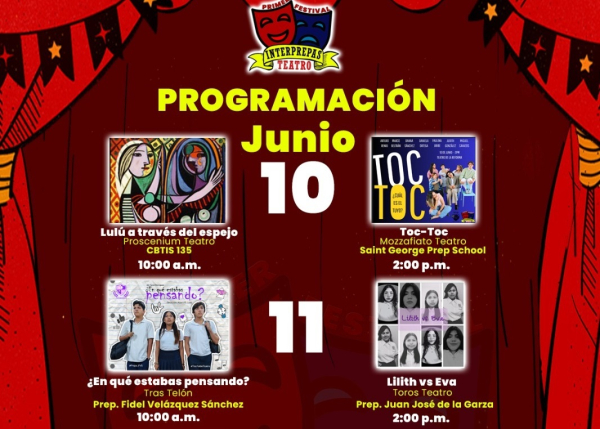 Organiza Gobierno de Matamoros a trav&eacute;s de SECUDE, Primer Festival Inteprepas Teatro