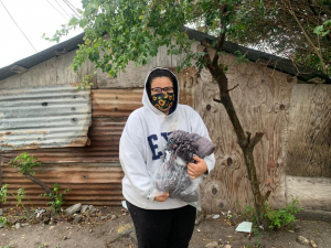 Lleva Gobierno de Matamoros abrigo a familias humildes mediante entrega de 1,300 cobijas