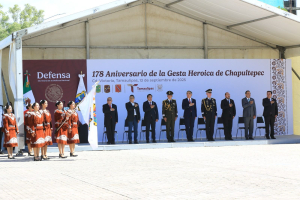Preside Am&eacute;rico ceremonia del 178 aniversario de la Gesta Heroica de los Ni&ntilde;os H&eacute;roes de Chapultepec