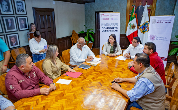 Firman Estado y Municipio convenio para  apertura de Comedores de Bienestar
