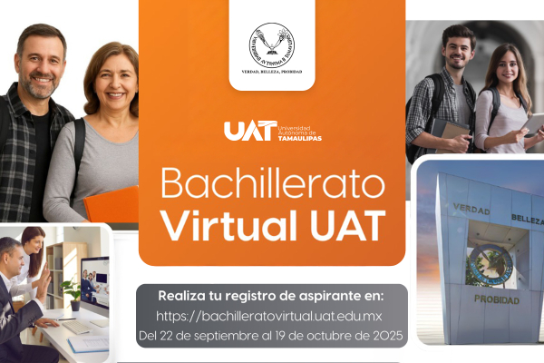 Abre la UAT convocatoria para estudiar la prepa en l&iacute;nea