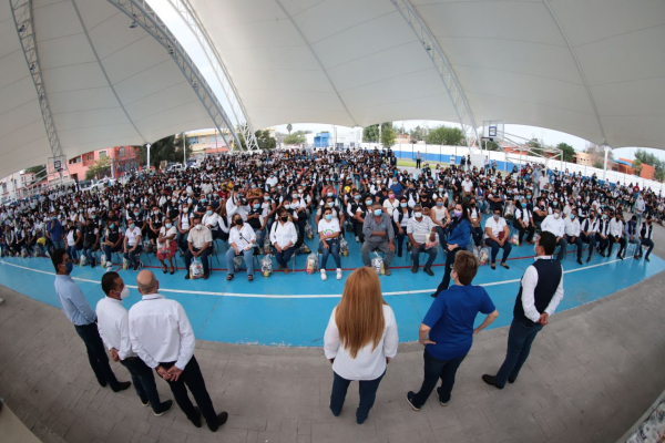 Reynosenses reciben apoyo alimentario por parte del Gobierno de Tamaulipas