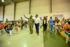 Aplican segunda dosis de vacuna anti Covid en Aldama, Gonz&aacute;lez, Antiguo Morelos y Nuevo Morelos