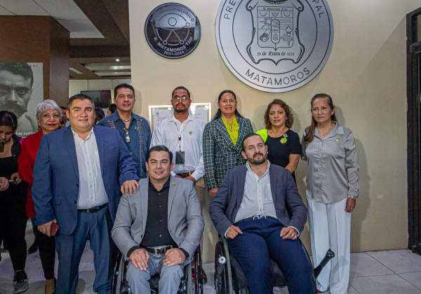 Hecho hist&oacute;rico; Matamoros se convierte en l&iacute;der en Tamaulipas al recibir distintivo como Municipio Inclusivo