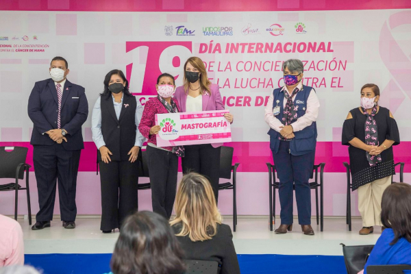 En Tamaulipas las mujeres no est&aacute;n solas, en la lucha contra el c&aacute;ncer de mama: Mariana G&oacute;mez