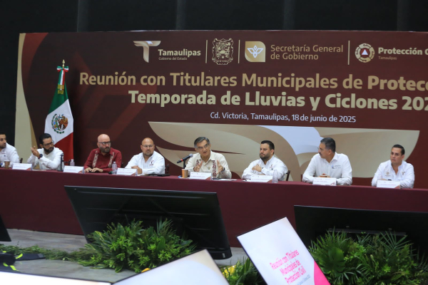 Convoca Am&eacute;rico a fortalecer acciones preventivas ante la temporada de lluvias y ciclones