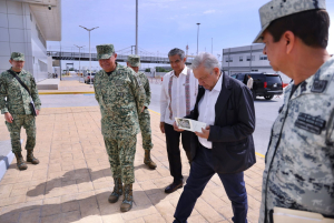 Contin&uacute;a gira de trabajo del presidente L&oacute;pez Obrador en Tamaulipas