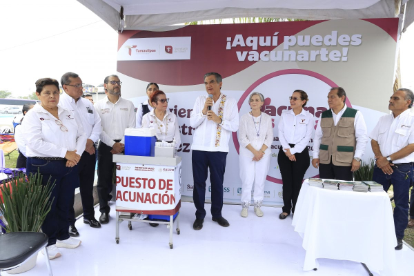 Arranca Am&eacute;rico Semana Nacional de Vacunaci&oacute;n en Tamaulipas; aplicar&aacute;n m&aacute;s de 48 mil dosis