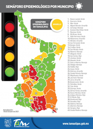 En fase II los 43 municipios de Tamaulipas: Salud
