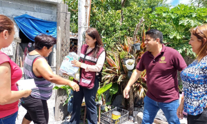 Lleva Gobierno de Matamoros apoyos alimentarios a familias de Control, Ram&iacute;rez y Poblado Higuerillas