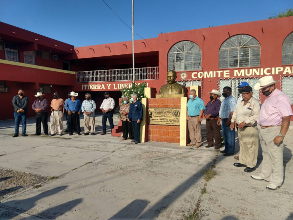 Recuerdan autoridades a Emiliano Zapata, defensor de las causas campesinas