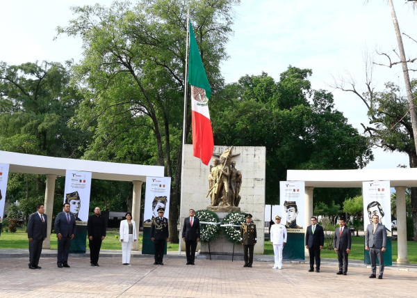 Preside Am&eacute;rico 177 aniversario de la gesta heroica de los Ni&ntilde;os H&eacute;roes