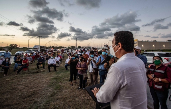 Con hechos reitera Mario L&oacute;pez gobierno para los que menos tienen