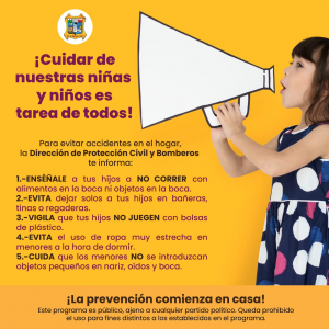 &iexcl;Cuidar de nuestras ni&ntilde;as y ni&ntilde;os es tarea de todos!