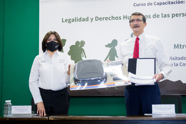 Inaugura Rector de la UAT curso sobre derechos humanos de migrantes
