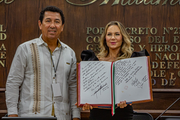 &ldquo;Con orgullo y amor llevaremos el nombre de Matamoros por el mundo&rdquo;: Michelle Vieth