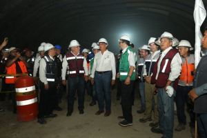 Atestigua Am&eacute;rico conexi&oacute;n de t&uacute;nel en autopista Mante-Ocampo-Tula