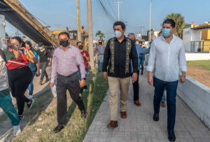 Supervisa Alcalde rehabilitaci&oacute;n de pavimento en avenida Divisi&oacute;n del Norte; trabajos incluir&aacute;n dos puentes elevados