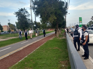 Realizan autoridades de los tres niveles de gobierno operativos de disuasi&oacute;n en parques p&uacute;blicos