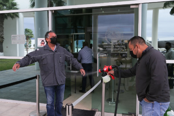 Fortalece Congreso medidas sanitarias, se establece aforo limitado del 50 por ciento