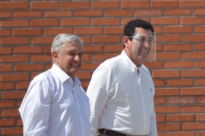 Entrega AMLO en Matamoros obras por  482 MDP en beneficio de la gente pobre