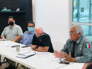 Se re&uacute;ne JAD y CONAGUA para evaluar acciones por inundaciones en Matamoros