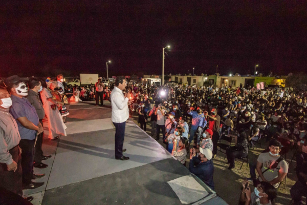 Vive Matamoros fiesta cultural con Festival  de la Huesuda 2021: Alcalde Mario L&oacute;pez