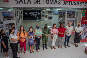 Inauguran exposici&oacute;n &ldquo;Ej&eacute;rcito y Fuerza A&eacute;rea, m&aacute;s Cerca de Ti&rdquo; en la sala &ldquo;Tom&aacute;s Urtus&aacute;stegui&rdquo;