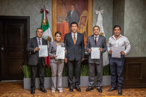 Entrega Presidente Municipal de Matamoros nombramientos a Secretarios y Directores para el periodo 2021-2024