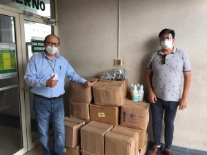 Suministran material de seguridad  e higiene a hospitales: Mario L&oacute;pez