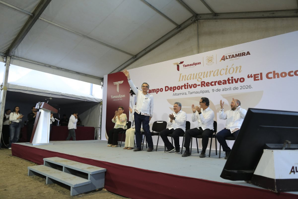 Supervisa Am&eacute;rico Villarreal proyectos productivos y deportivos en el sur de Tamaulipas