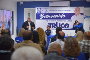 Agradece Ver&aacute;stegui Ostos apoyo de aspirantes panistas