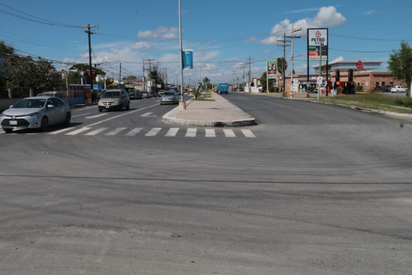 Concluyen trabajos de rehabilitaci&oacute;n de pavimento en la Av. Divisi&oacute;n del Norte