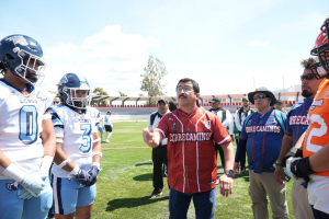 El rector D&aacute;maso Anaya inaugura en la UAT temporada 2024 de la ONEFA