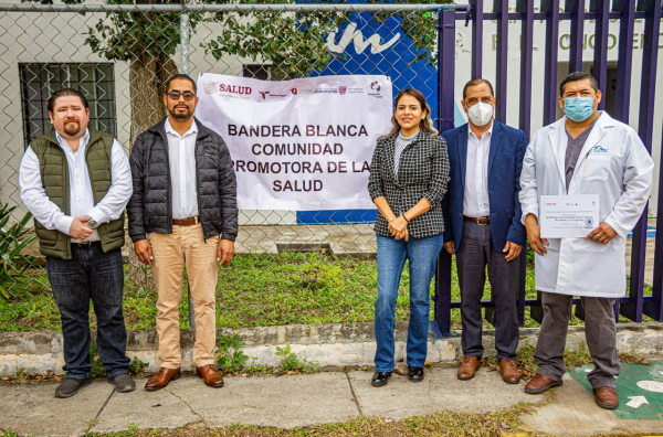 Atestigua Alcalde Interino, Cerezo Ruiz, certificaci&oacute;n como comunidad promotora de la salud en Longore&ntilde;o