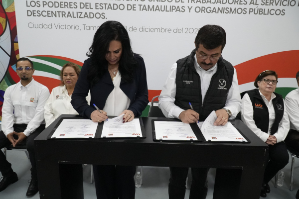 Otorgar&aacute; la UAT becas a hijos de trabajadores del SUTSPET