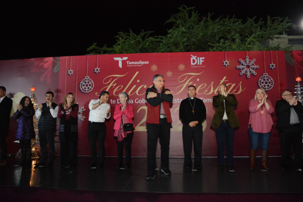 Con el esp&iacute;ritu de la navidad construyamos juntos una mejor sociedad: Gobernador