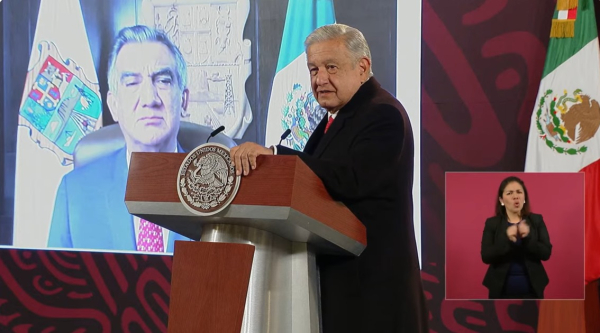 Avala presidente L&oacute;pez Obrador trabajo de Am&eacute;rico en materia de seguridad en Tamaulipas