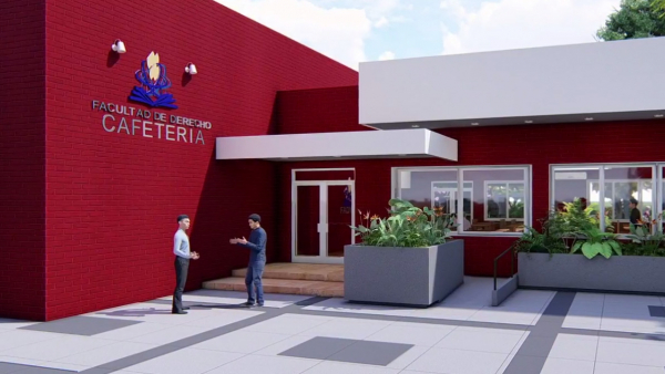 Entrega Rector de la UAT proyecto de cafeter&iacute;a en el Campus Tampico