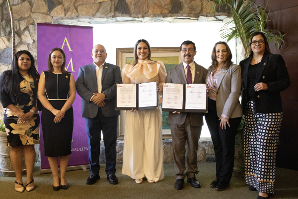 La UAT y la Asociaci&oacute;n de Mujeres Jefas de Empresa firman convenio en la zona sur