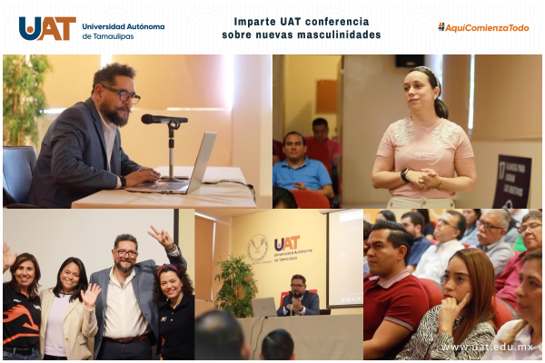Imparte UAT conferencia sobre nuevas masculinidades