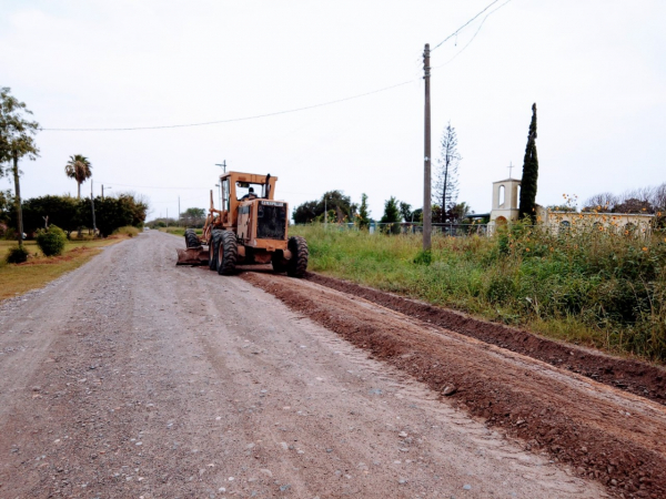 Avanza Gobierno de Matamoros en revestimiento y rehabilitaci&oacute;n de accesos a comunidades rurales