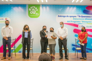 Continua Gob Tam y DIF Tam entregando apoyos a 12 mil familias afectadas por COVID