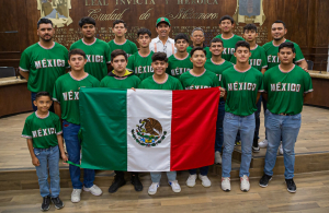 Rumbo al latinoamericano de Beisbol Categor&iacute;a Senior abandera Alcalde Mario L&oacute;pez a Selecci&oacute;n Mexicana