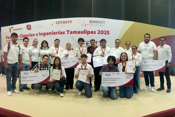 Premian proyectos de la UAT en la Feria de Ciencias e Ingenier&iacute;as Tamaulipas 2025
